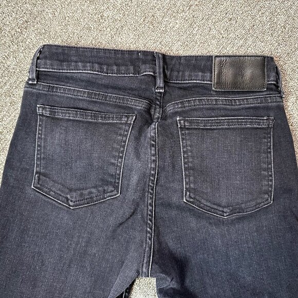 Lafayette 148 New York Women's Mercer Denim Skinny Jeans Black Gray Size 26 - Picture 7 of 7